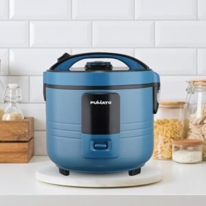 The Better Home FUMATO Rice Cooker 1.5L 500W | 3-in-1 Electric Cooker, Boiler & Steamer | Aluminum Pot, Keep Warm Function, Cool Touch Body, Includes Measuring Cup | 1 Year Warranty (Midnight Blue)